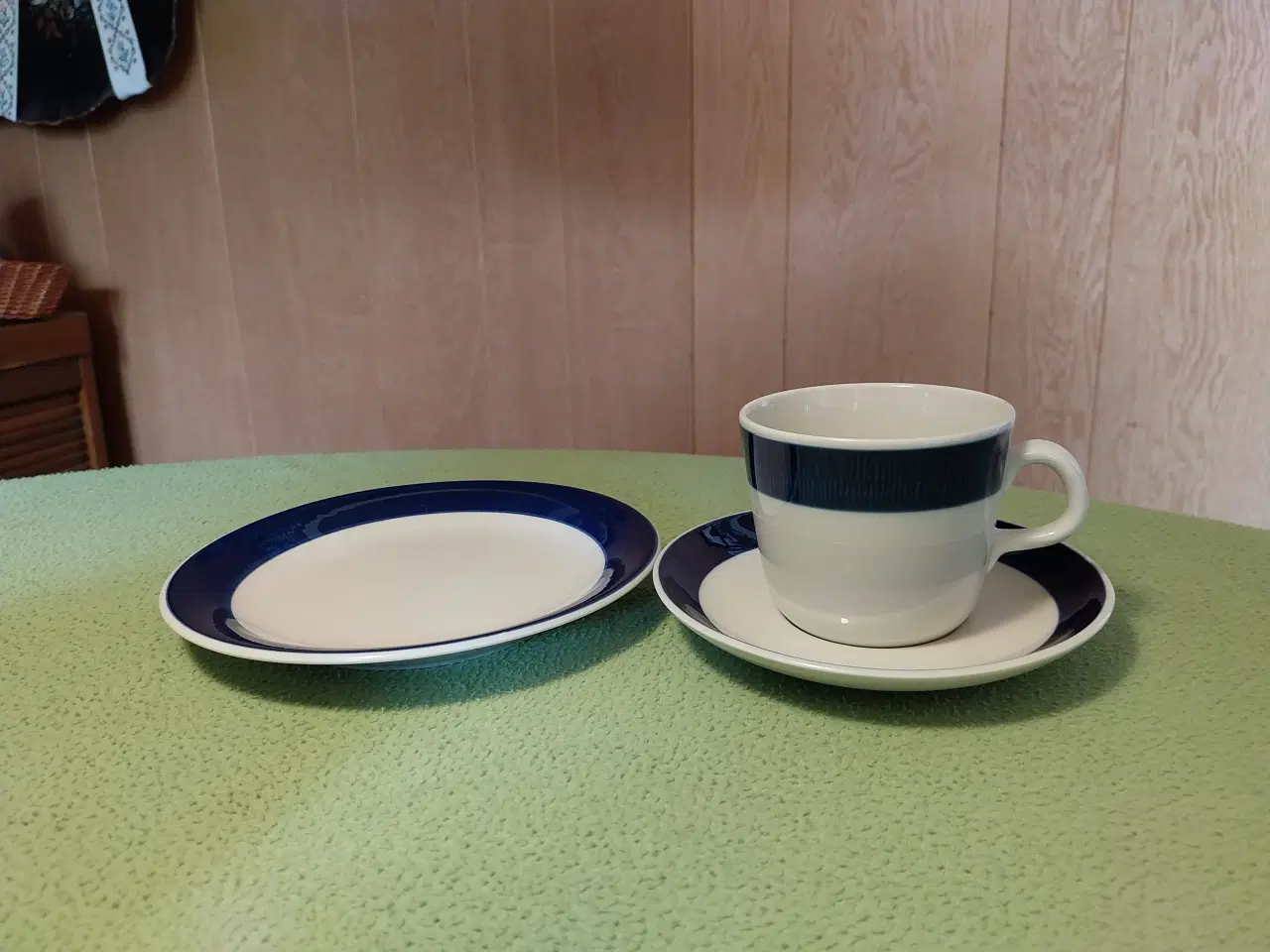 Billede 5 - Blå Koka kopper,skål,kaffekande,mælkekande m.m.