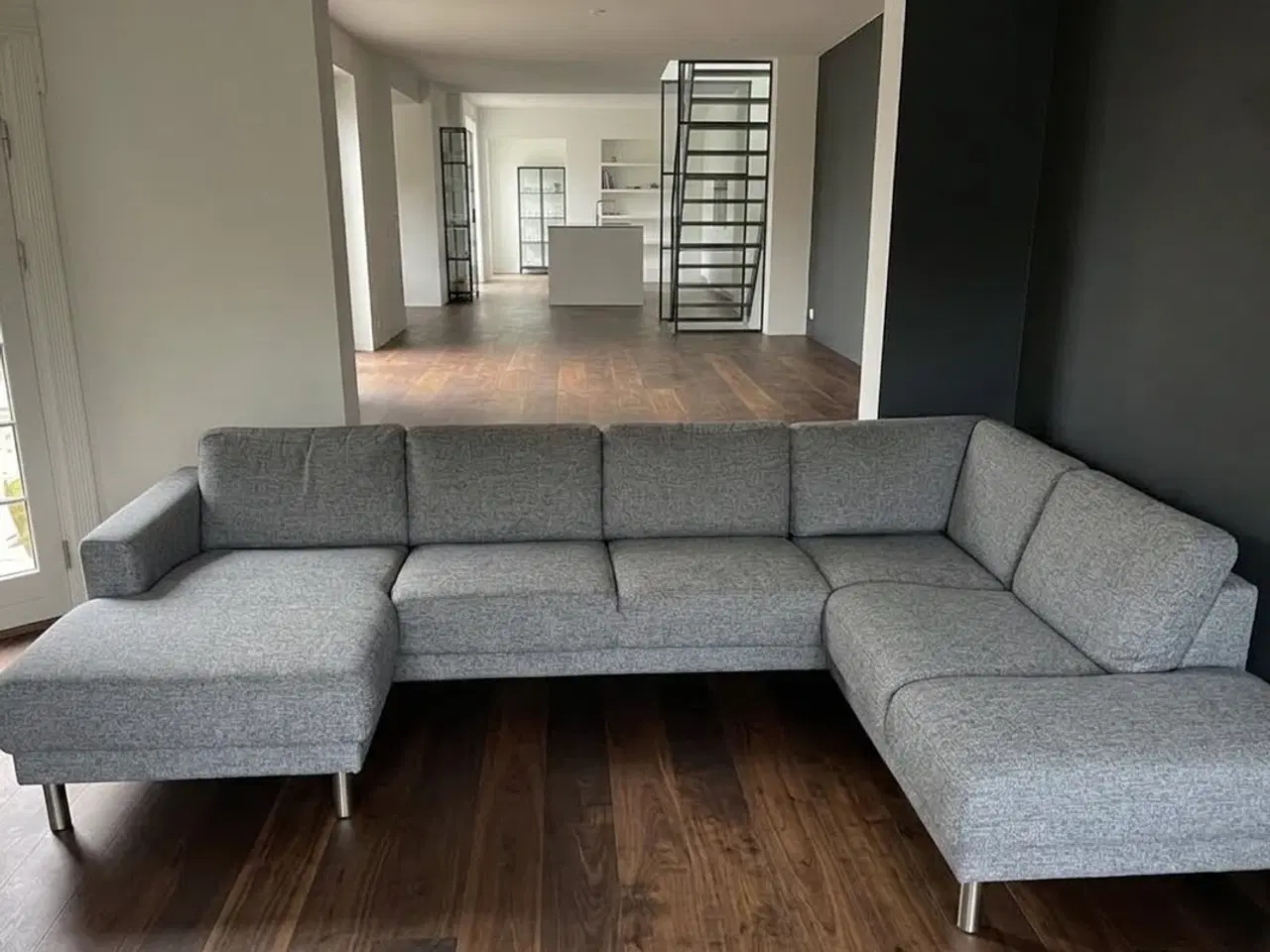 Billede 1 - Hjørnesofa med chaiselong