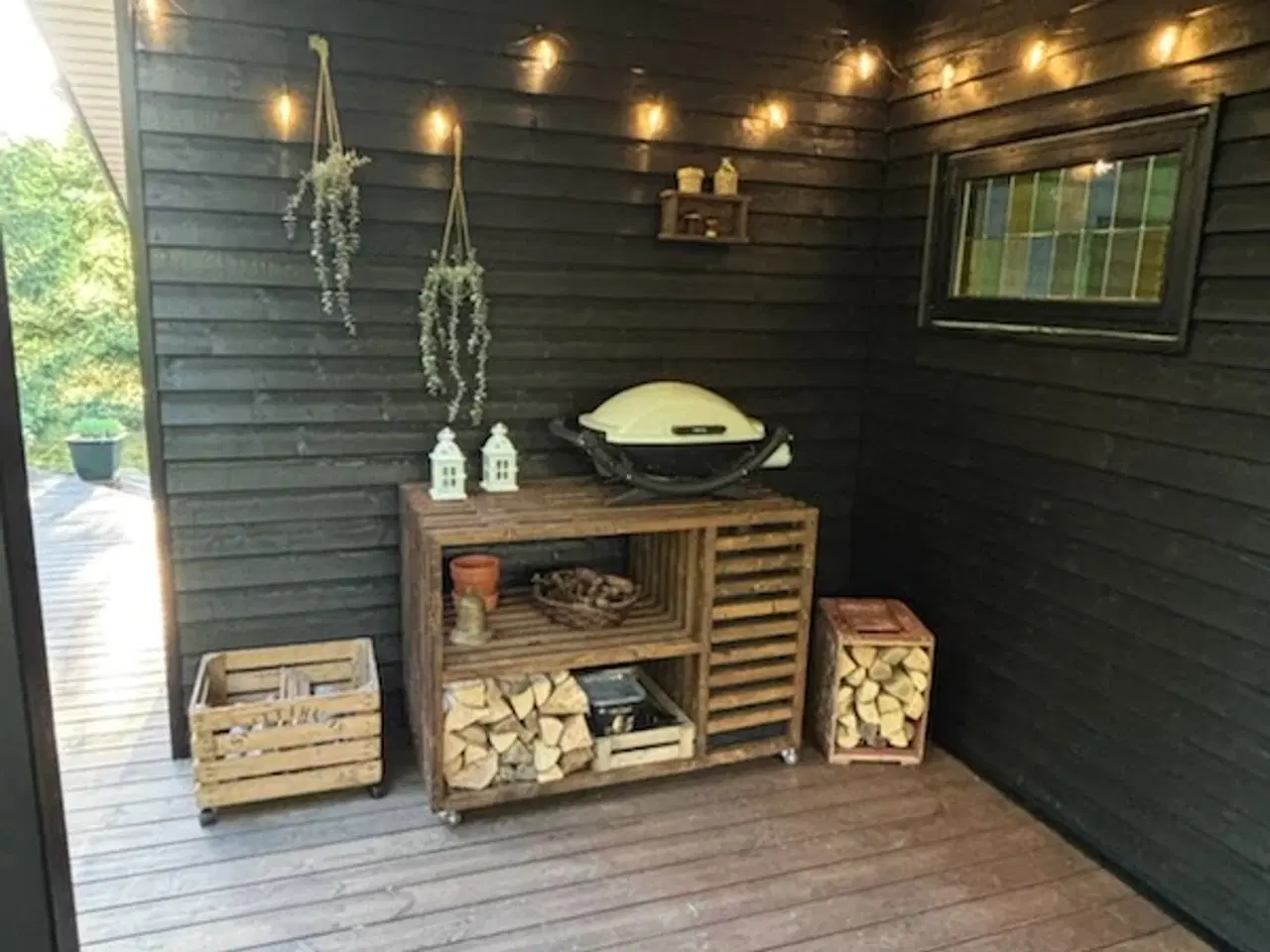 Billede 18 - Grillbord med gas skjuler på mål.