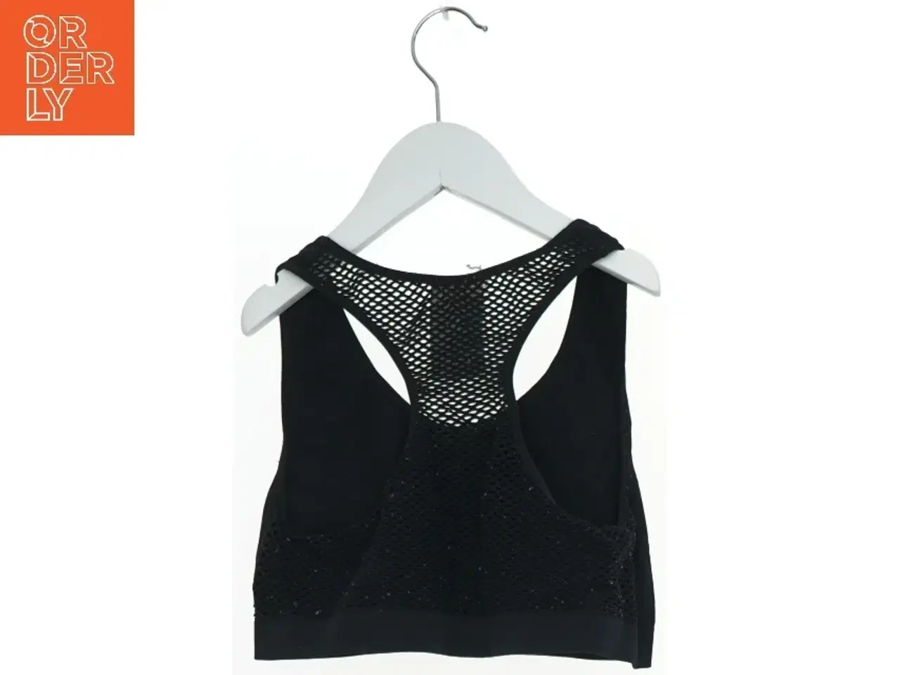 Billede 2 - Sort sportsbh med netdetaljer fra H&M (str. 158)