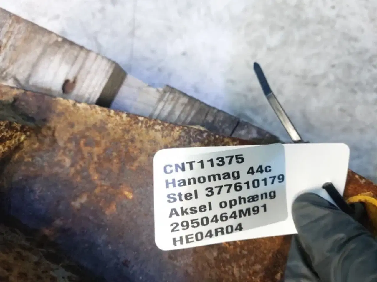 Billede 12 - Hanomag 44C Akselophæng 2950464M91 Stel 377610179