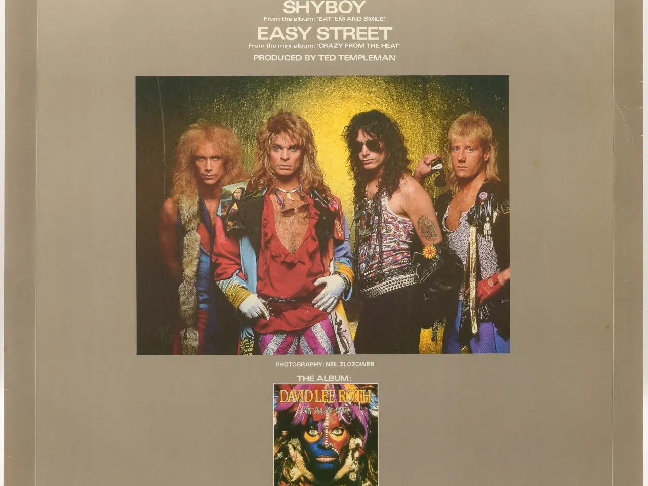 Billede 2 - David Lee Roth - Yankee Rose -12" MAXI - UK 1986 