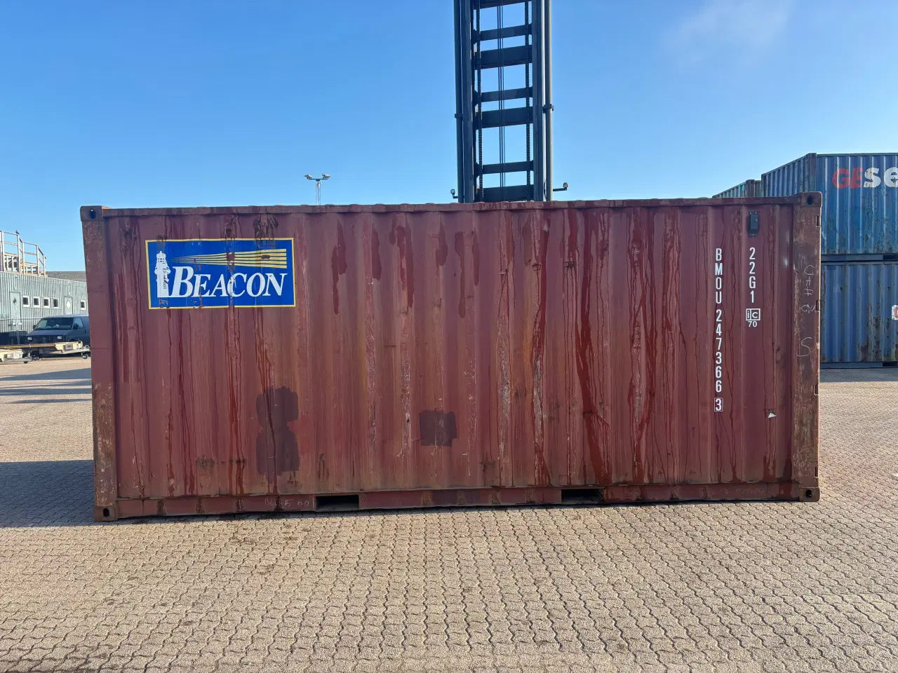 Billede 4 - 20 fods Isoleret Container- ID: BMOU 247366-3