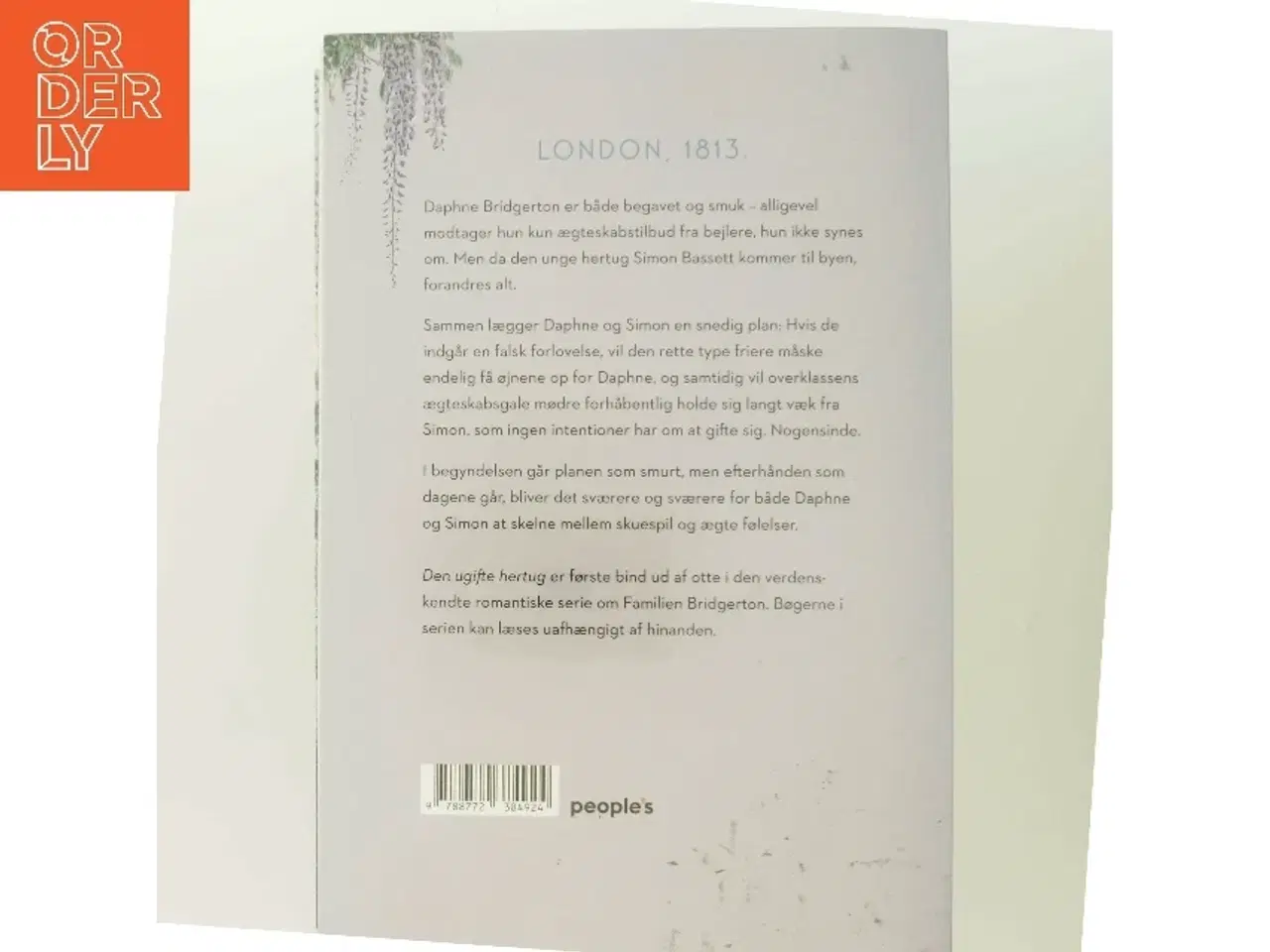 Billede 3 - Den ugifte hertug af Julia Quinn (f. 1970) (Bog)