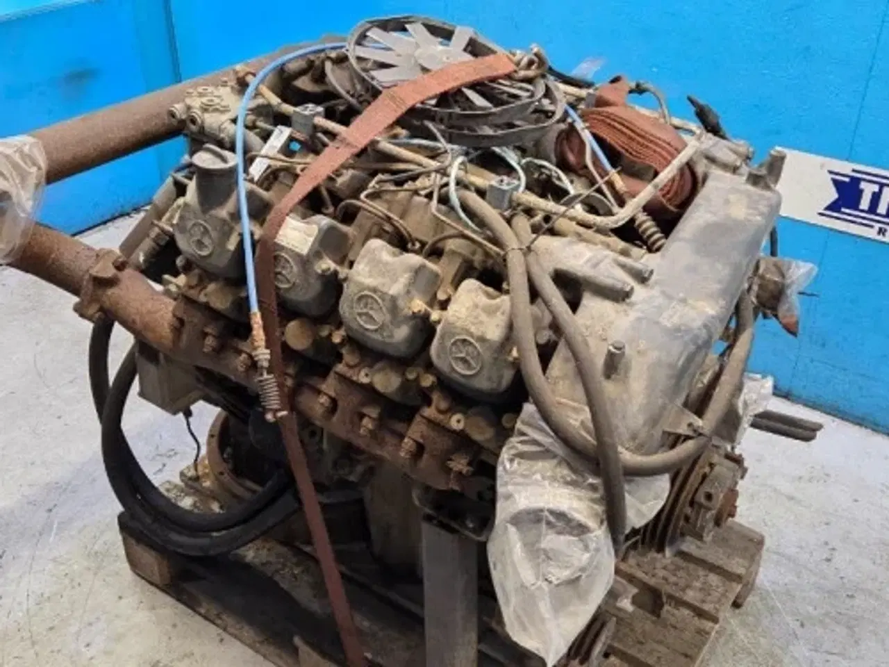 Billede 6 - Mercedes OM442 Motor 442.900-000-853322