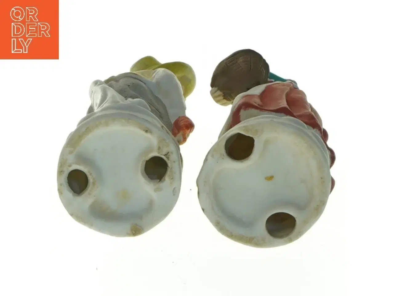 Billede 3 - Porcelænsfigurer, bondepar (str. 16 x 5 cm)