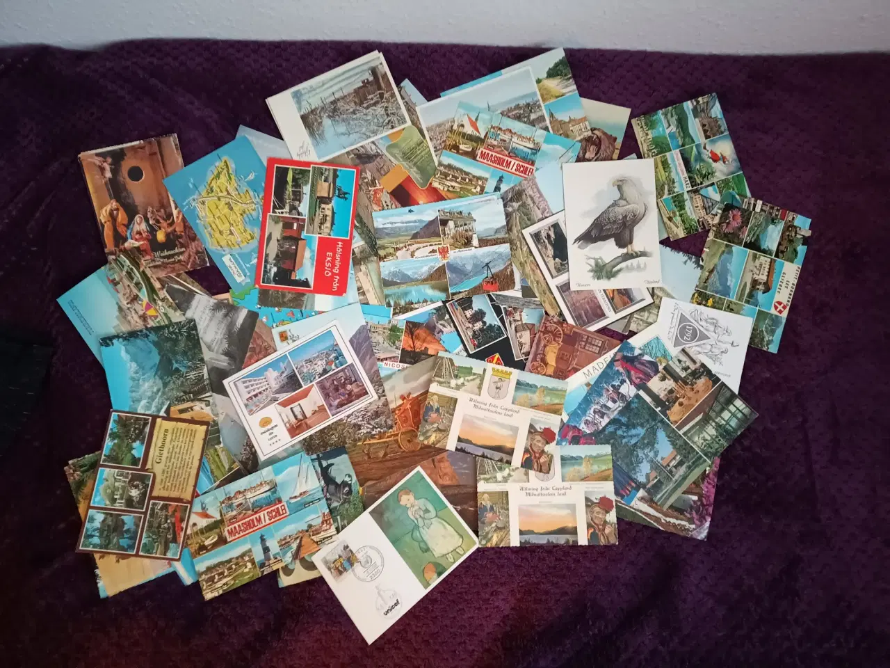 Billede 2 - 350 postkort hele verden