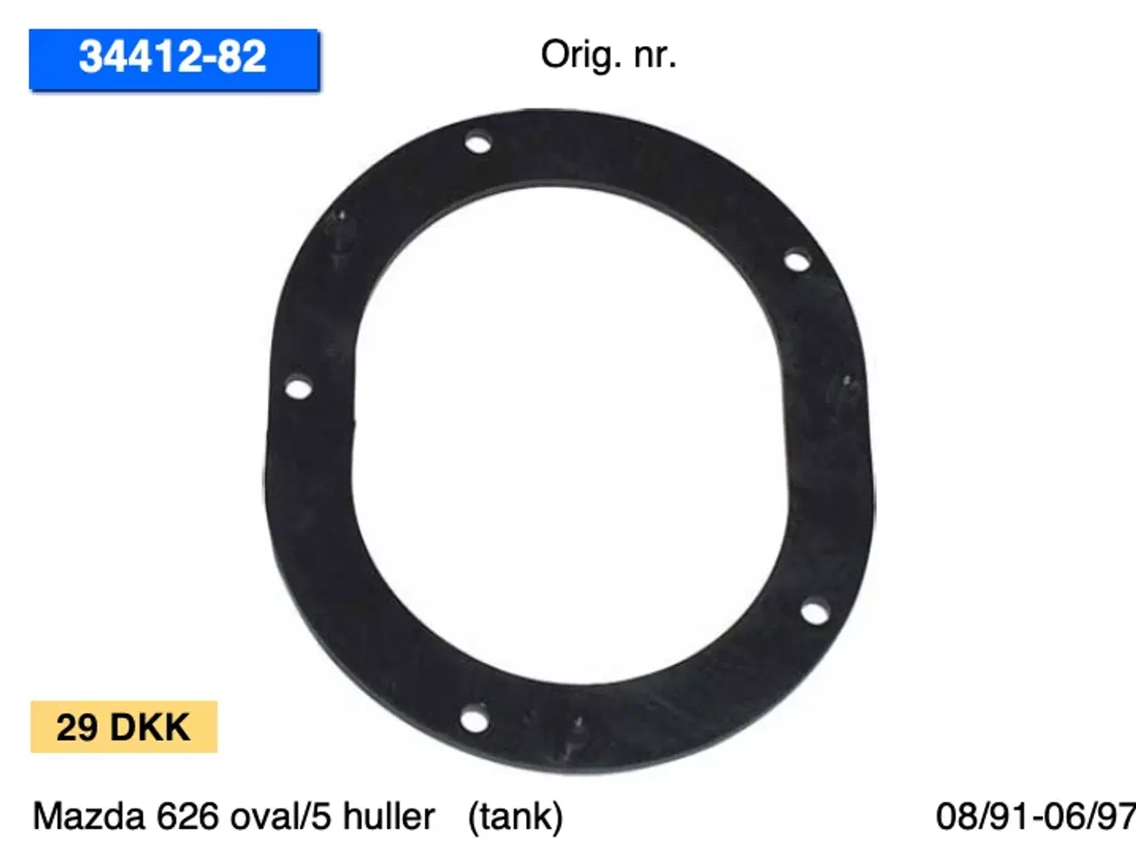 Billede 5 - Nye Mazda 626 GE-GF (91-02) tanke m.m.