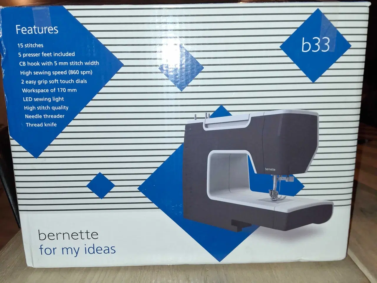 Billede 2 - Helt ny symaskine Bernette b33