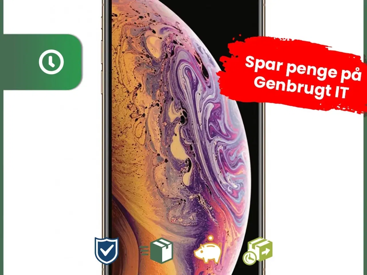 Billede 1 - Apple iPhone XS 64GB (Guld) - Grade C