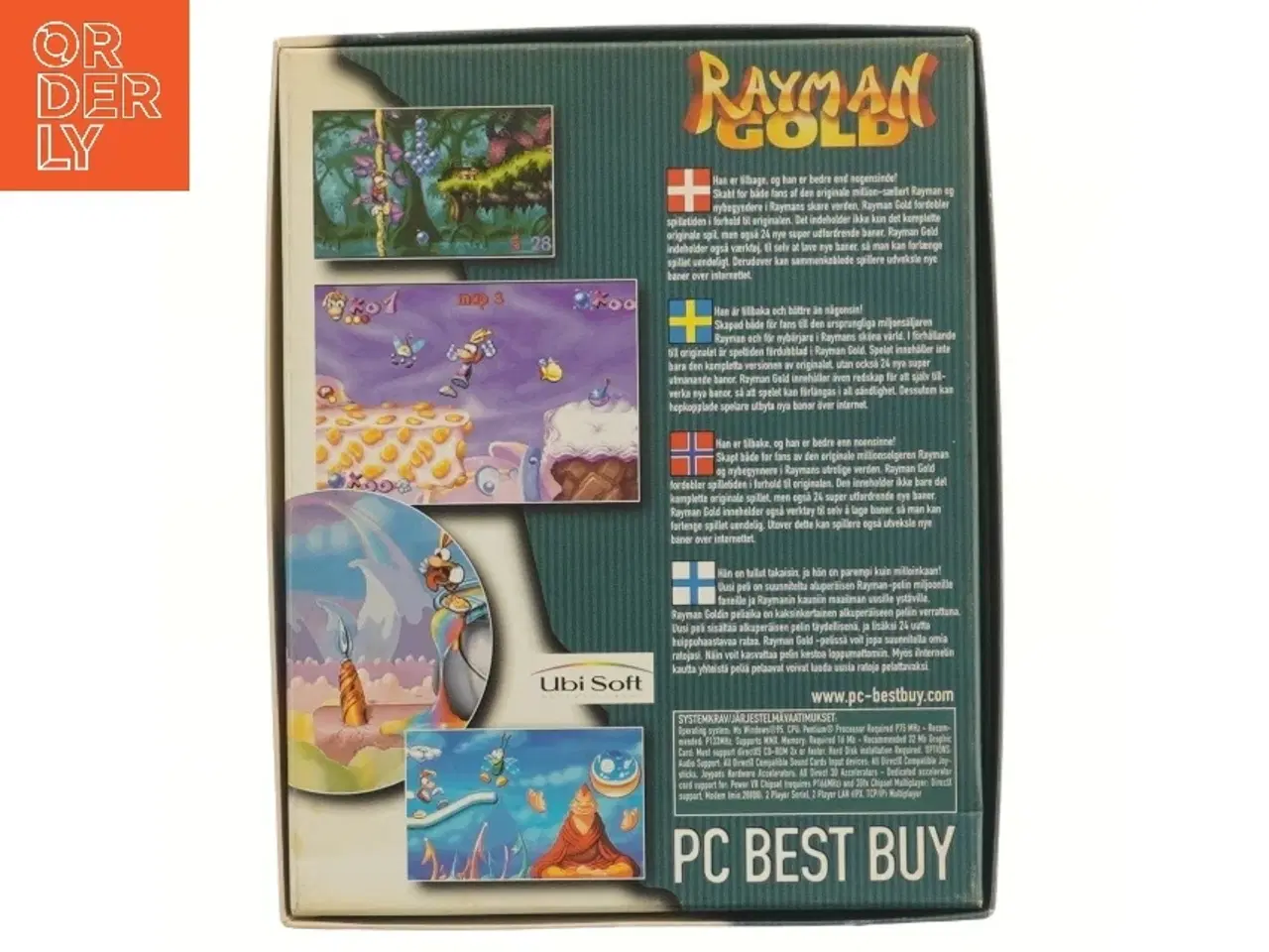 Billede 3 - Rayman Gold PC CD-Rom fra Ubi Soft