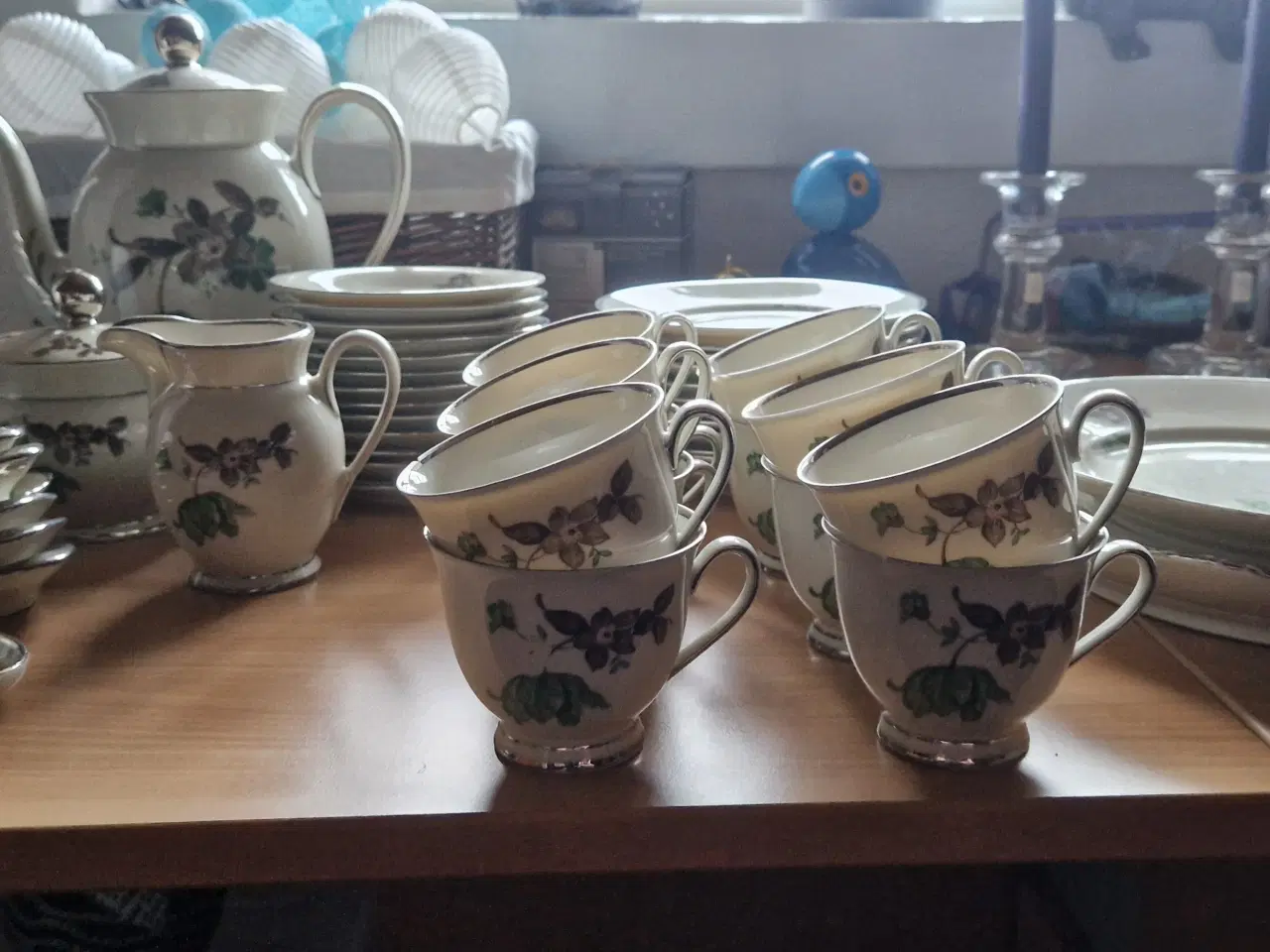 Billede 5 - Grøn vallø Københavns porcelæn kaffestel