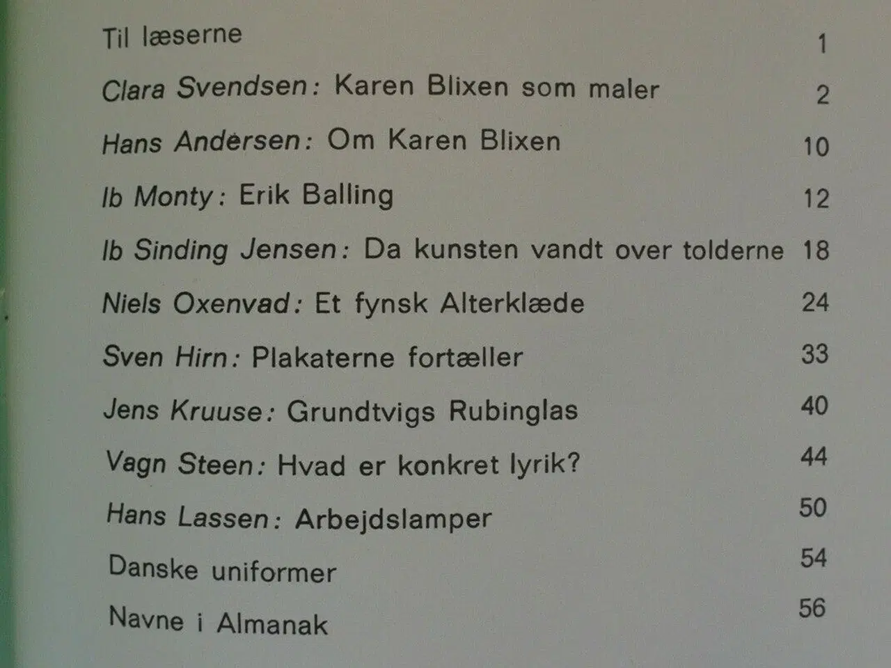 Billede 8 - almanak 1-6 årgang 1966 - nutid og fortid i ord og