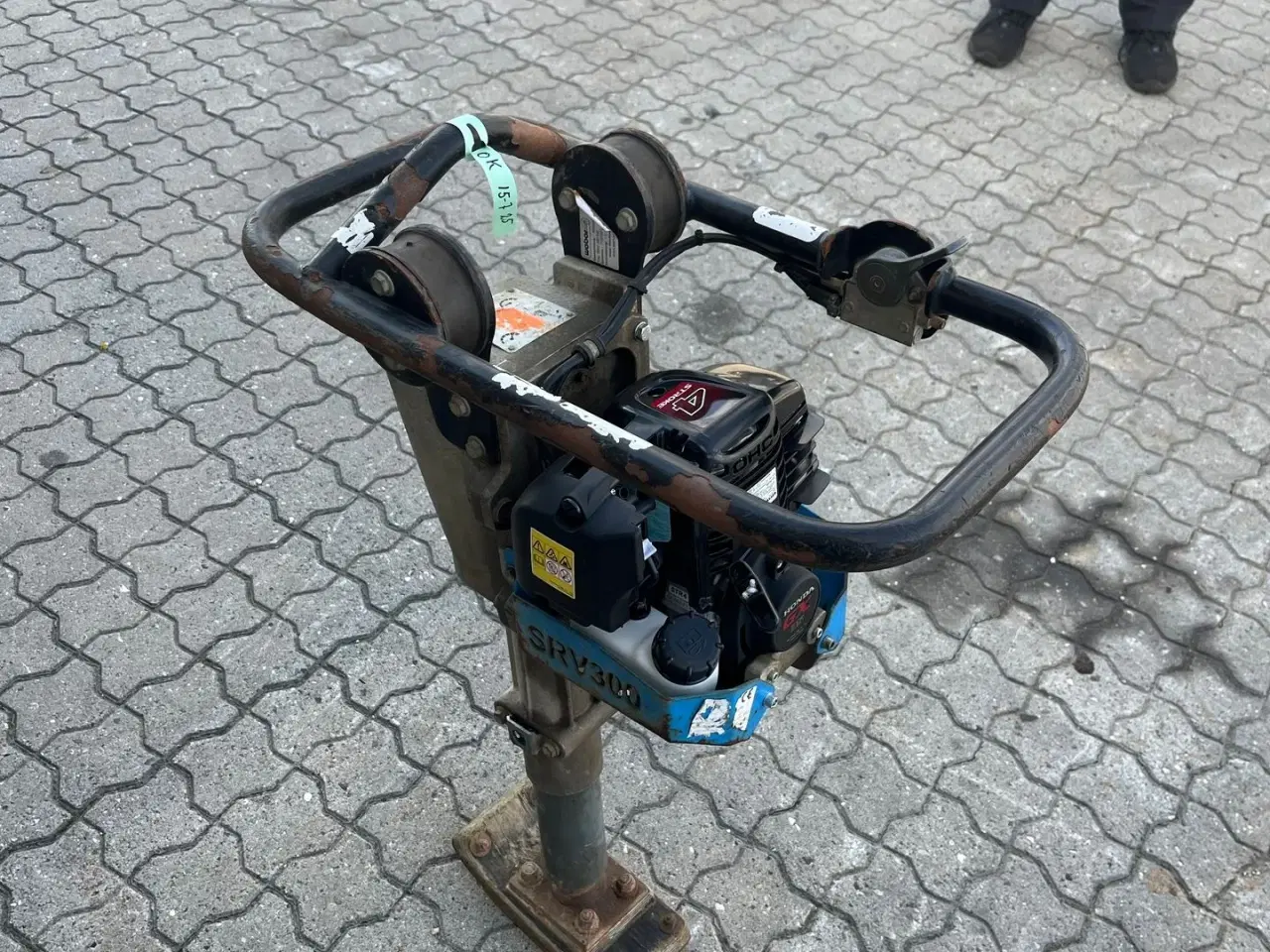 Billede 4 - Weber svr300 32Kg lille/smal jordloppe NY Motor