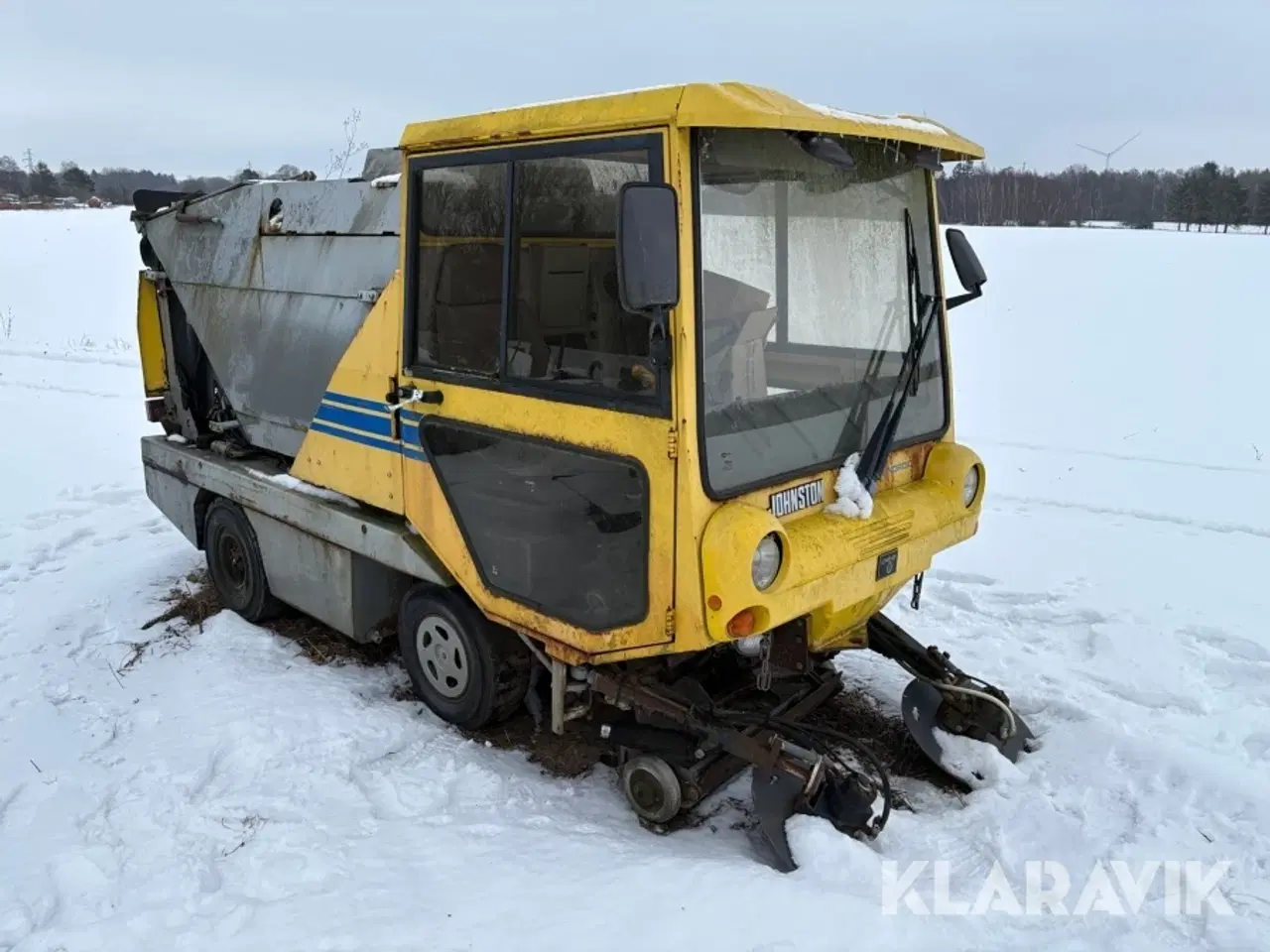 Billede 2 - Fejemaskine Johnston VL Nordic