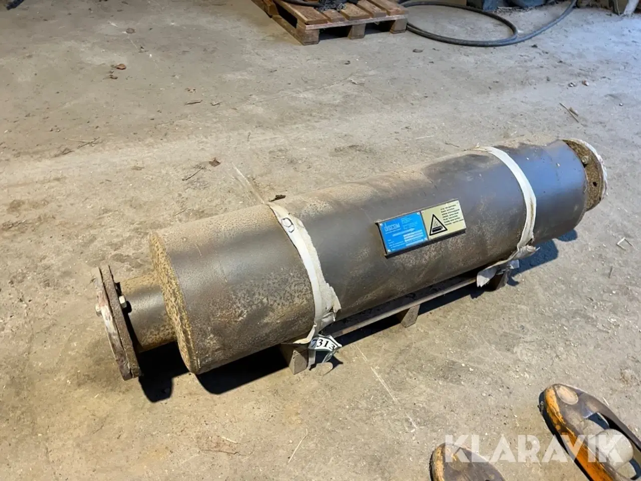 Billede 4 - Udstødning til generator Discom HM NB 150