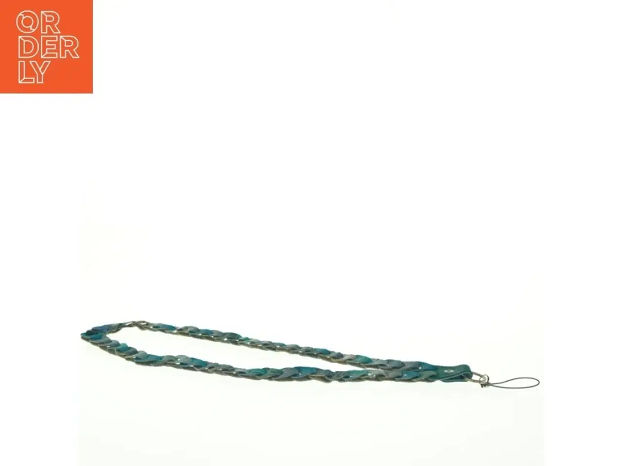 Billede 2 - Octopus Flettet nøglerings halskæde (str. 40 cm)