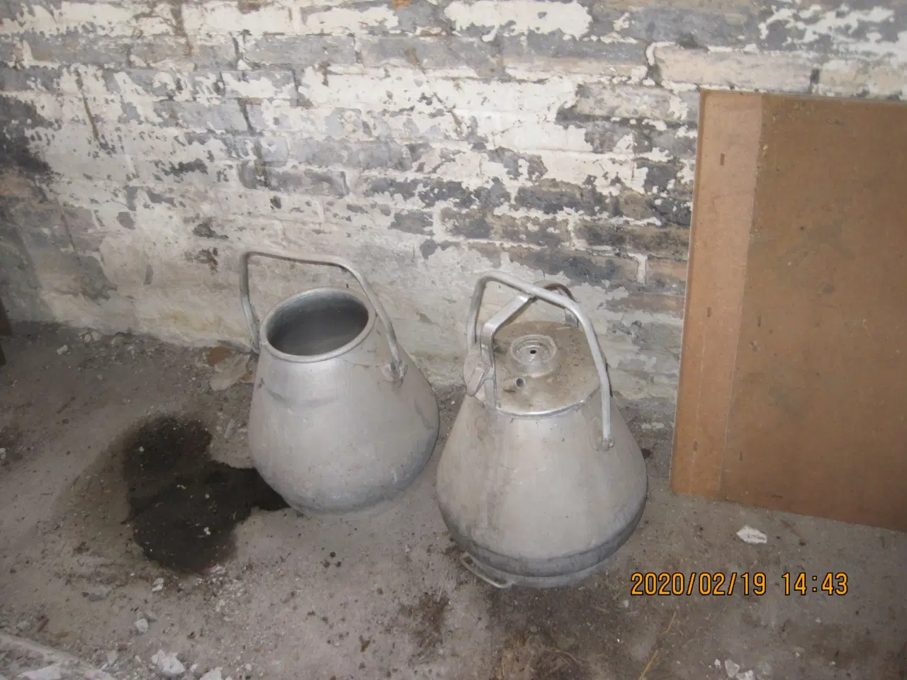 Billede 1 - malke mask. spande