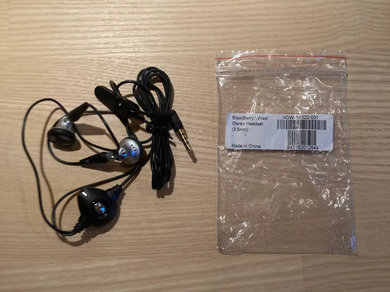 Billede 1 - Original BlackBerry stereo headset