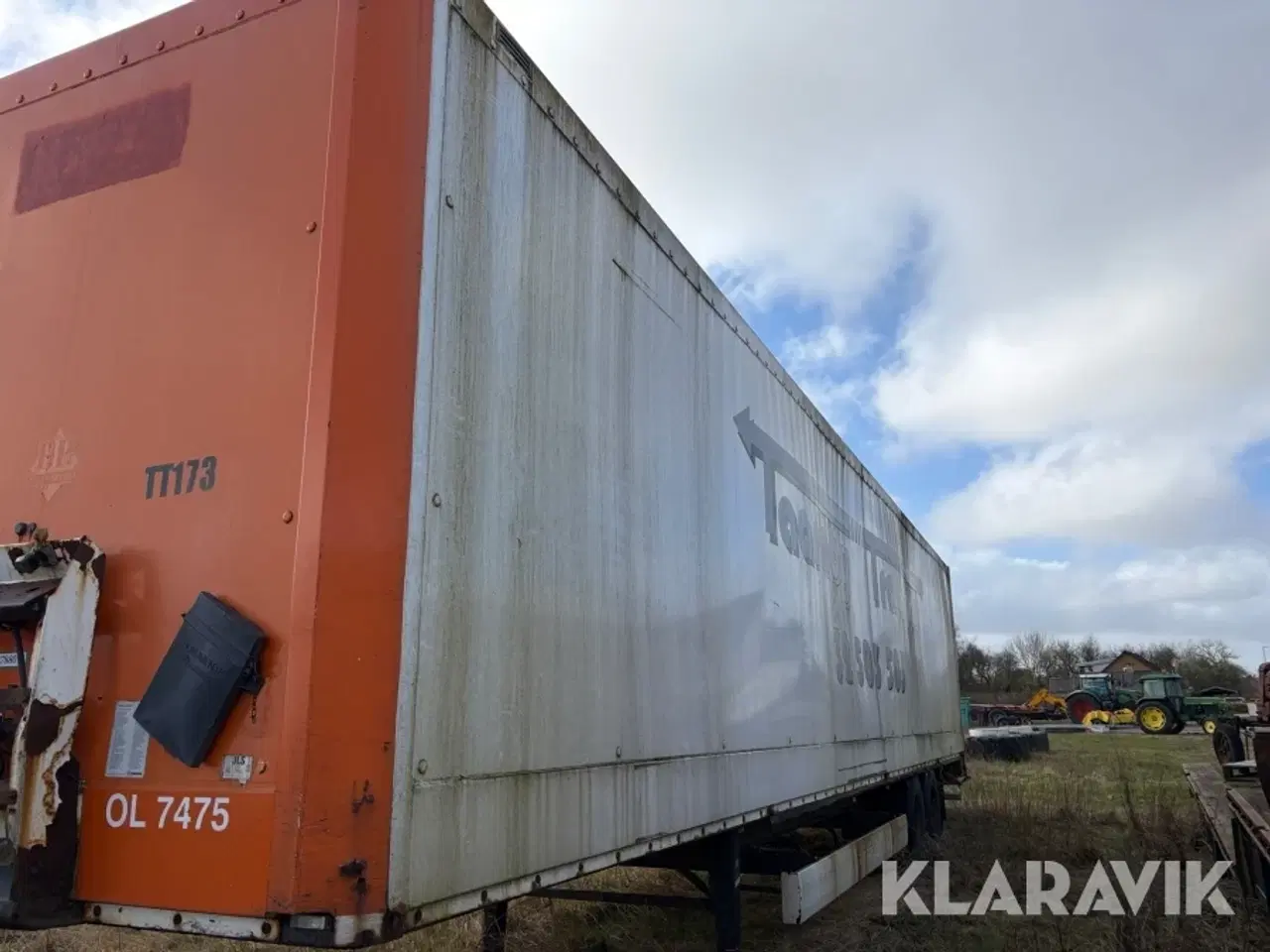 Billede 8 - Sættevogn Krone SZ Lukket Kasse