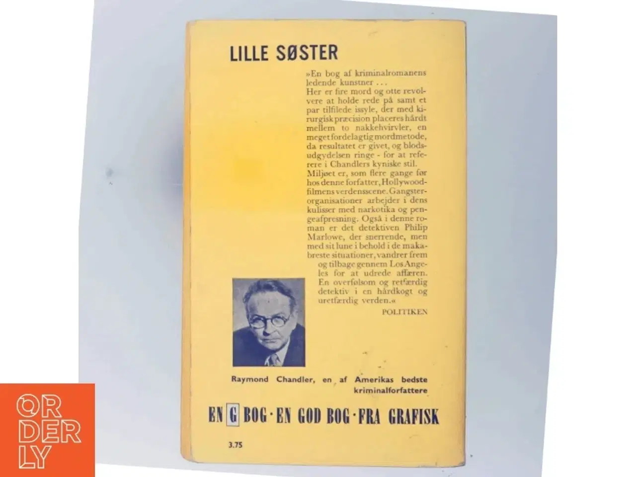 Billede 3 - Lille Søster af Raymond Chandler (Bog)