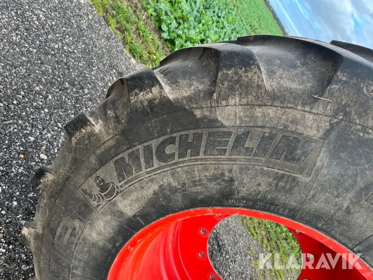 Billede 5 - Traktordæk Michelin Axiobib
