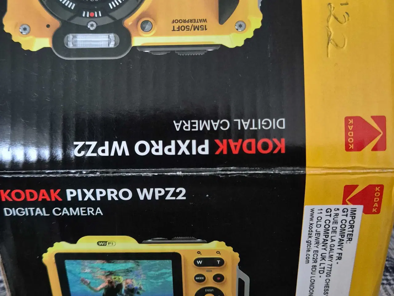Billede 2 - Kodak Pixpro WP2Z vandtæt kamera