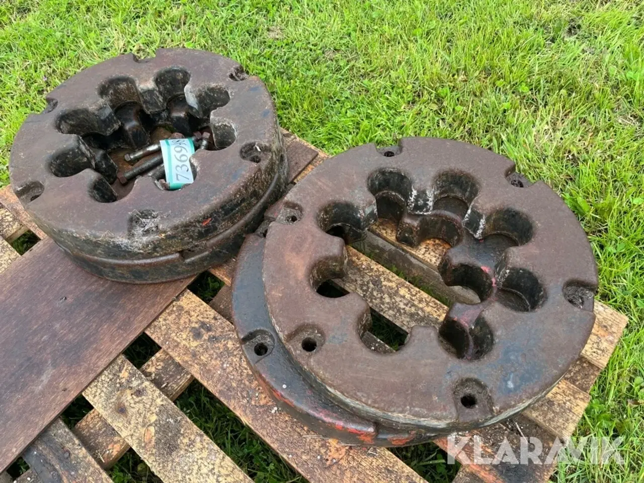 Billede 2 - Hjulvægt Case IH 5150