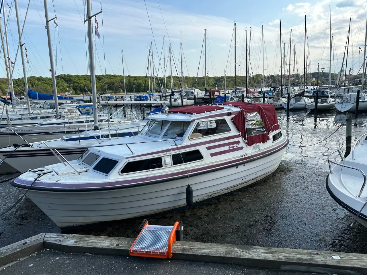 Billede 1 - Saga 27 med mast og rig