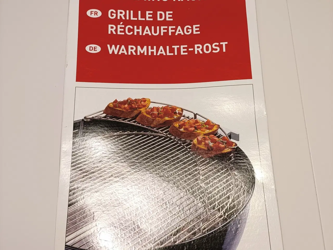 Billede 1 - Weber Kettle Warming Rack