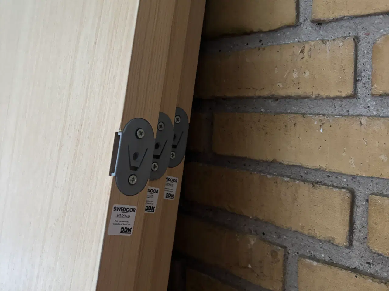 Billede 3 - 3 stk. Swedoor indvendige døre – Let model (glat