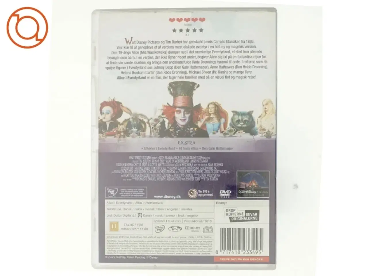 Billede 3 - Alice i Eventyrland fra Disney