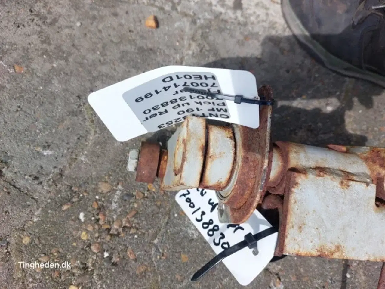 Billede 7 - Massey Ferguson 190 Pickup Rør 700138830