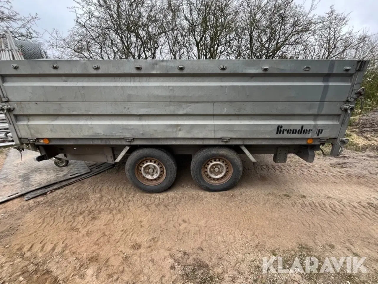 Billede 12 - Maskintralier med tip Brenderup