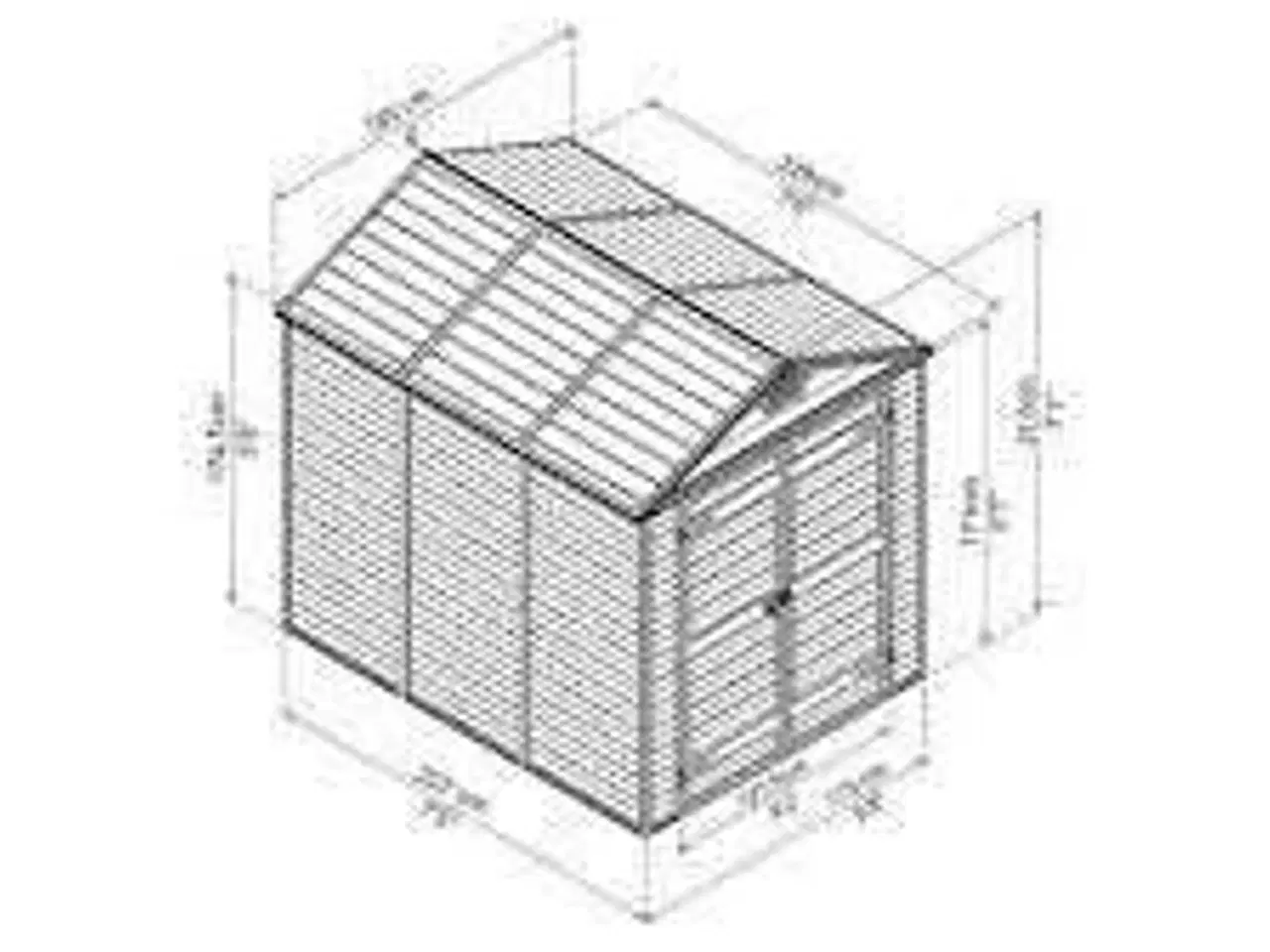 Billede 4 - Skur Palram - Canopia Skylight 4,2 m2 - midnatsgrå