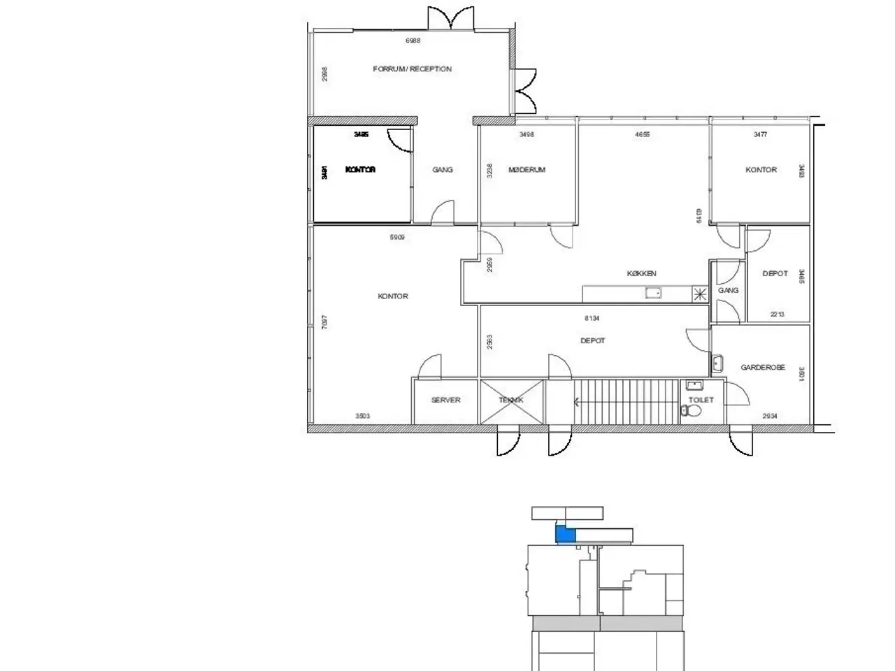 Billede 18 - Kontor/showroom velegnet til undervisningsformål, handel mm