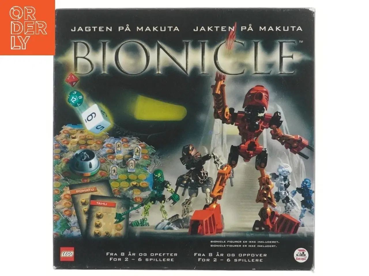 Billede 1 - Bionicle brætspil: Jagten på Makuta fra Lego (str. 27x27 cm)