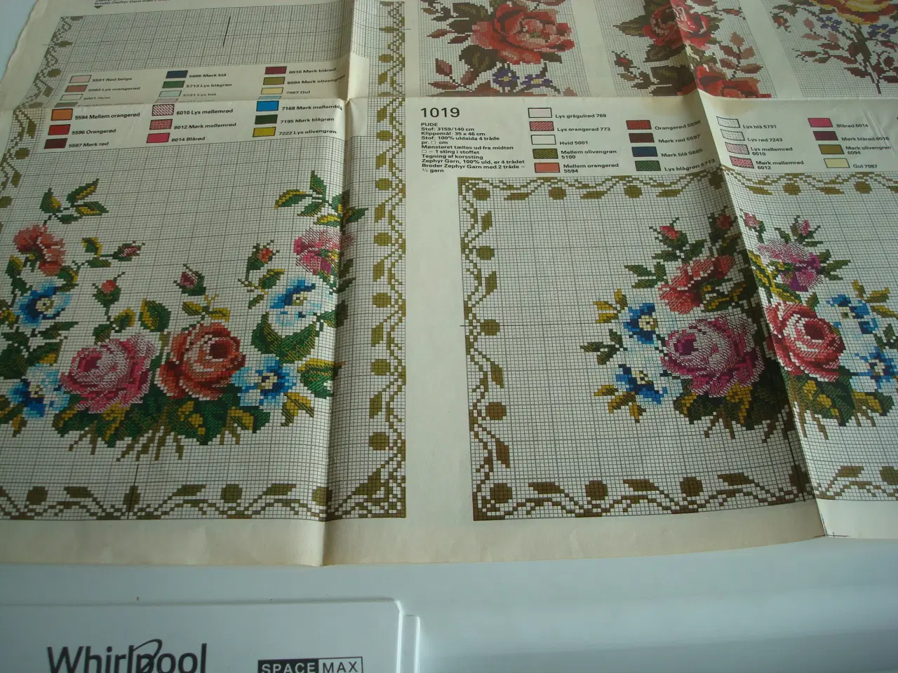 Billede 3 - Mønsterark fra Familie Journal broderi