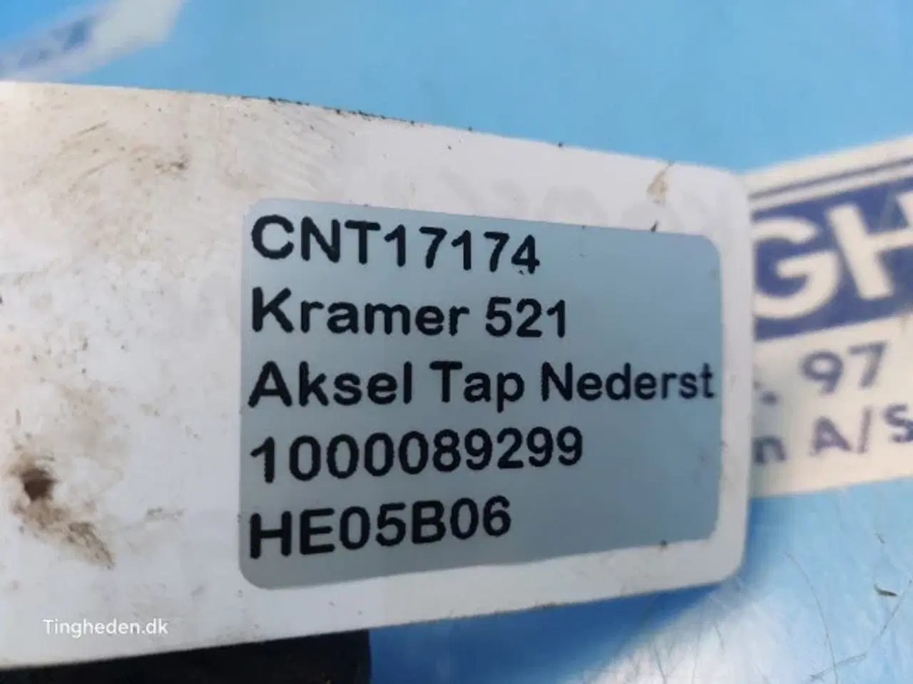 Billede 11 - Kramer 521 Aksel Tap Nederst 1000089299