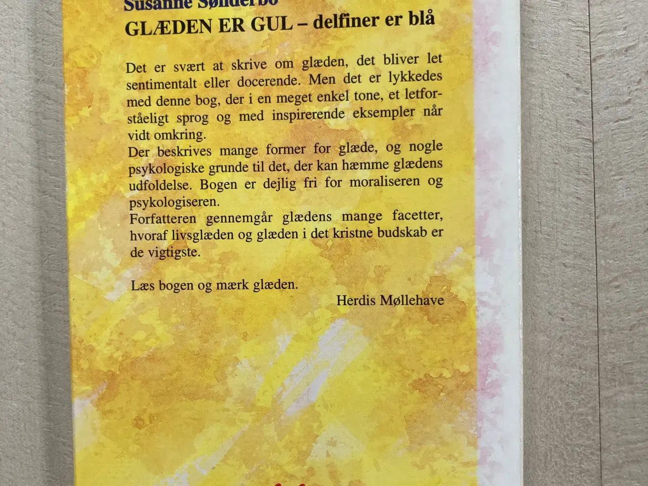 Billede 1 - Glæden er gul - delfiner er blå