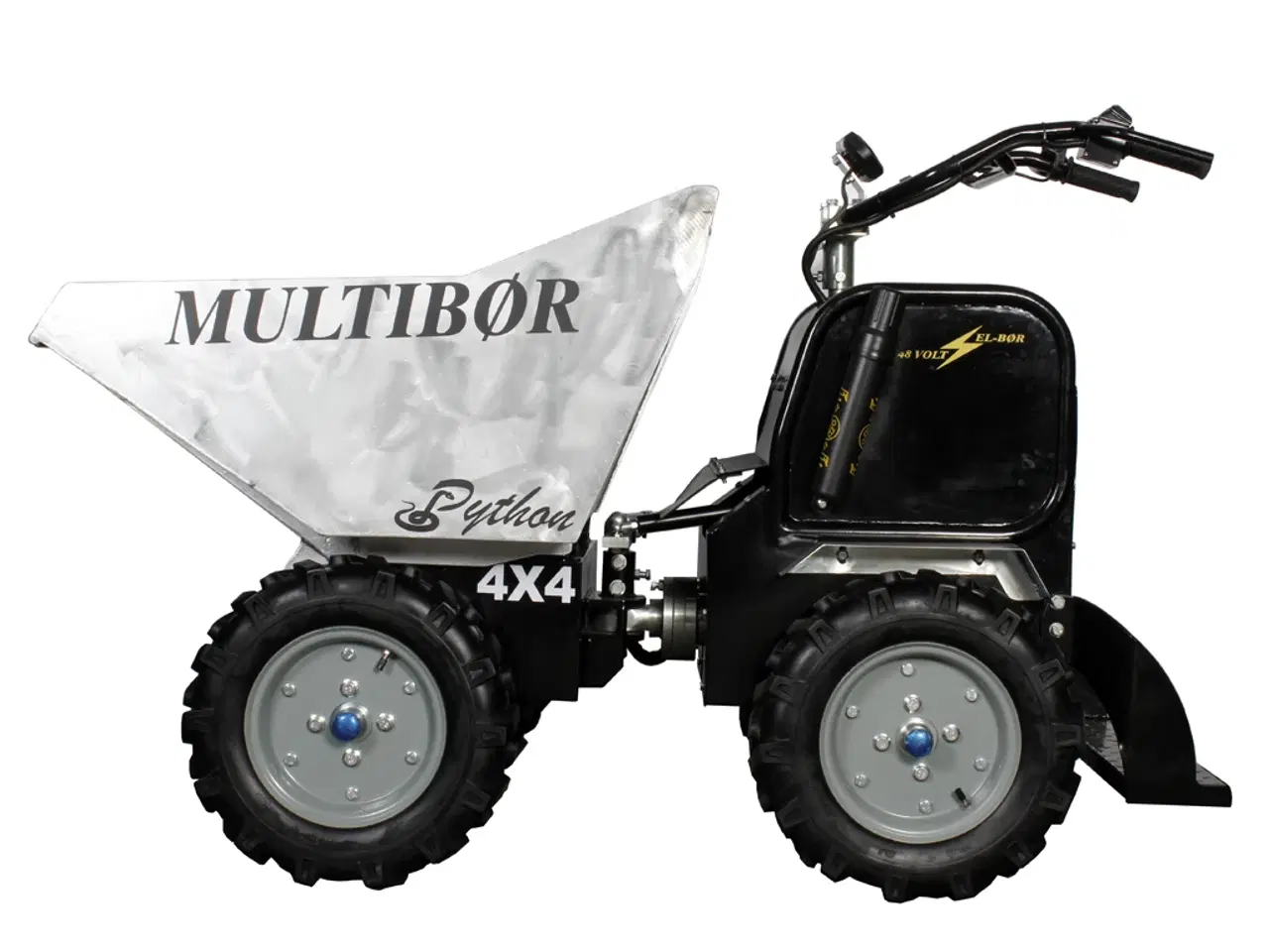 Billede 3 - Elektrisk knækstyret Motorbør Python