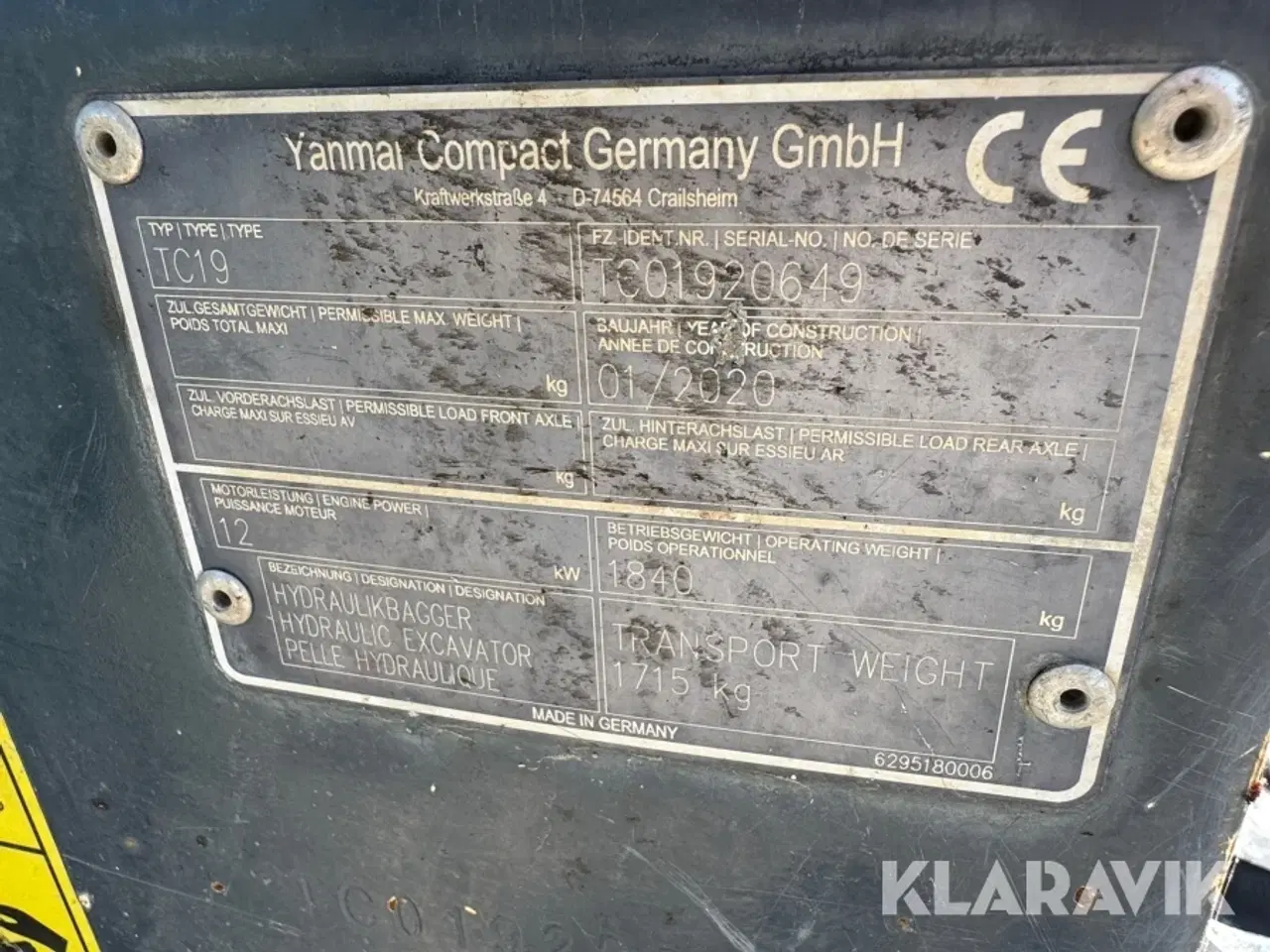 Billede 5 - Gravemaskine Schaeff TC 19 2