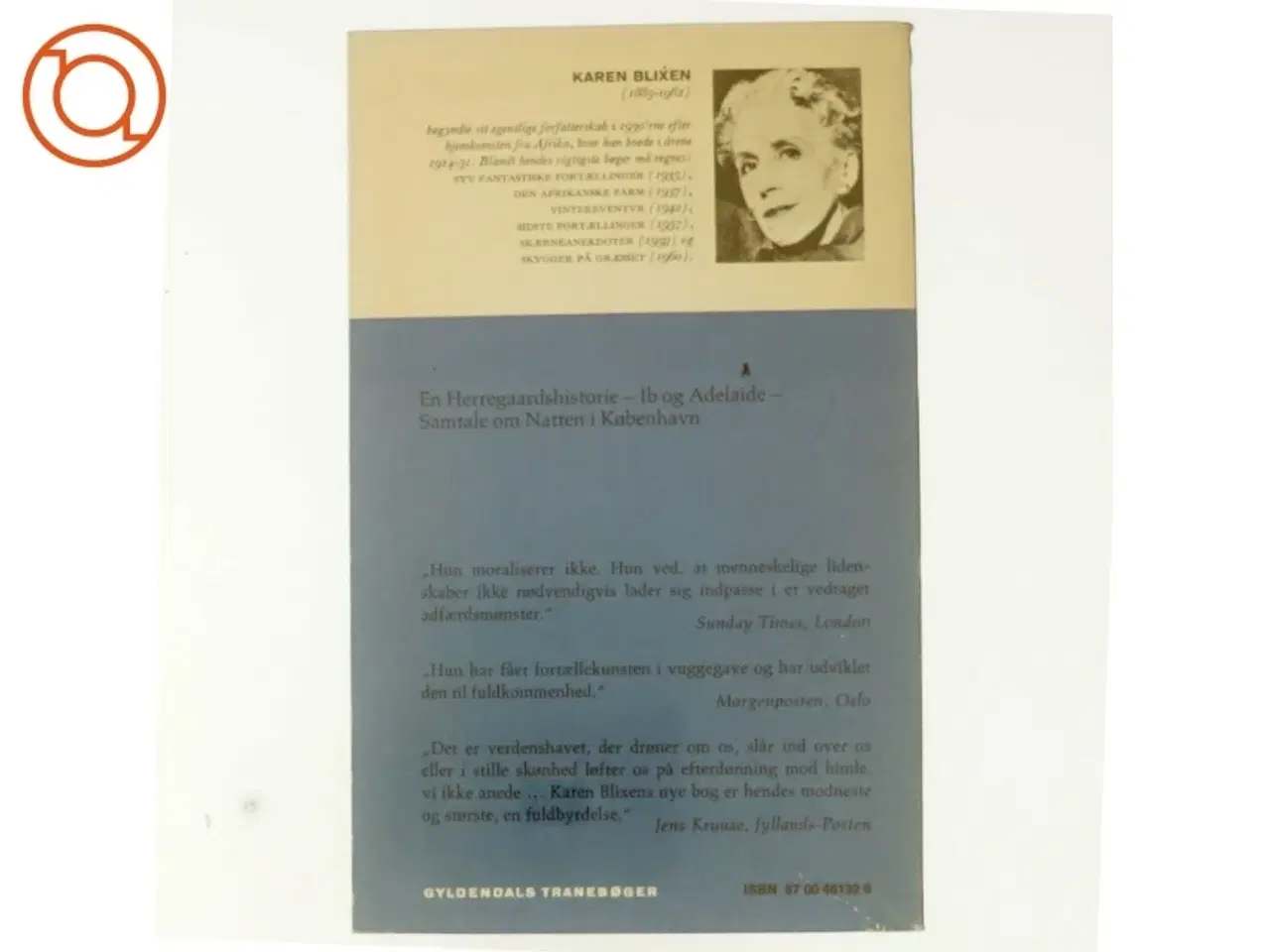 Billede 3 - Karen Blixens sidste fortællinger