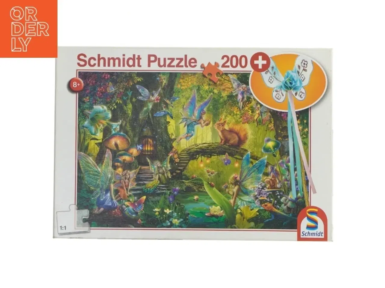 Billede 1 - Schmidt puslespil 200 brikker fra Schmidt (str. 200 brikker)