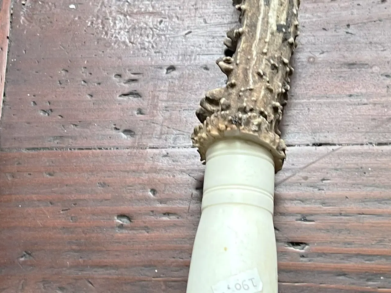 Billede 1 - Kinesisk kaligrafi pensel m. hjortetaksskaft