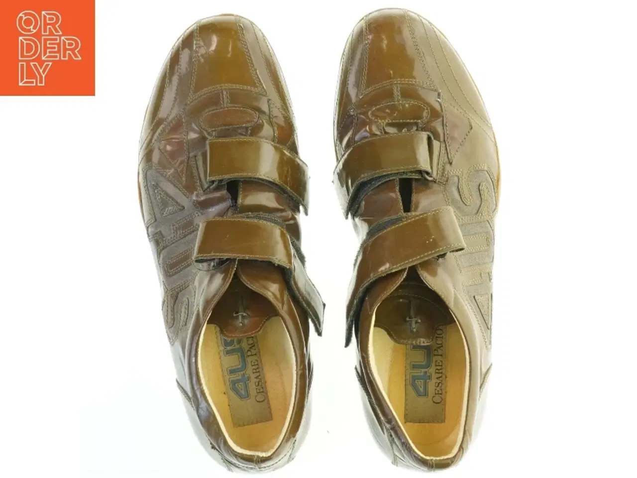 Billede 3 - Str. 7 lædersko fra Paciotti med velcro
