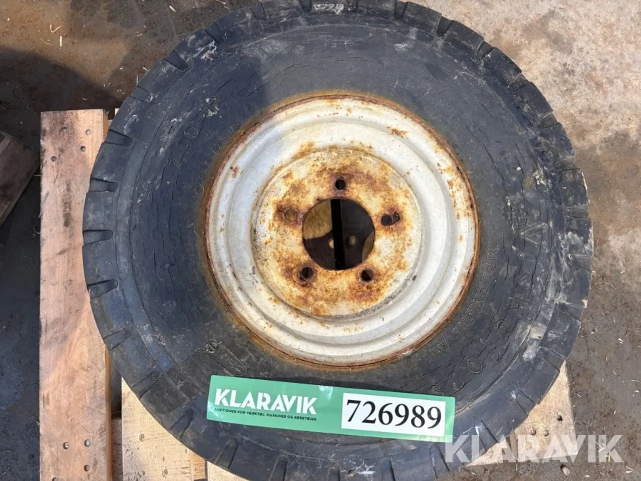 Billede 2 - Dæk med fælg