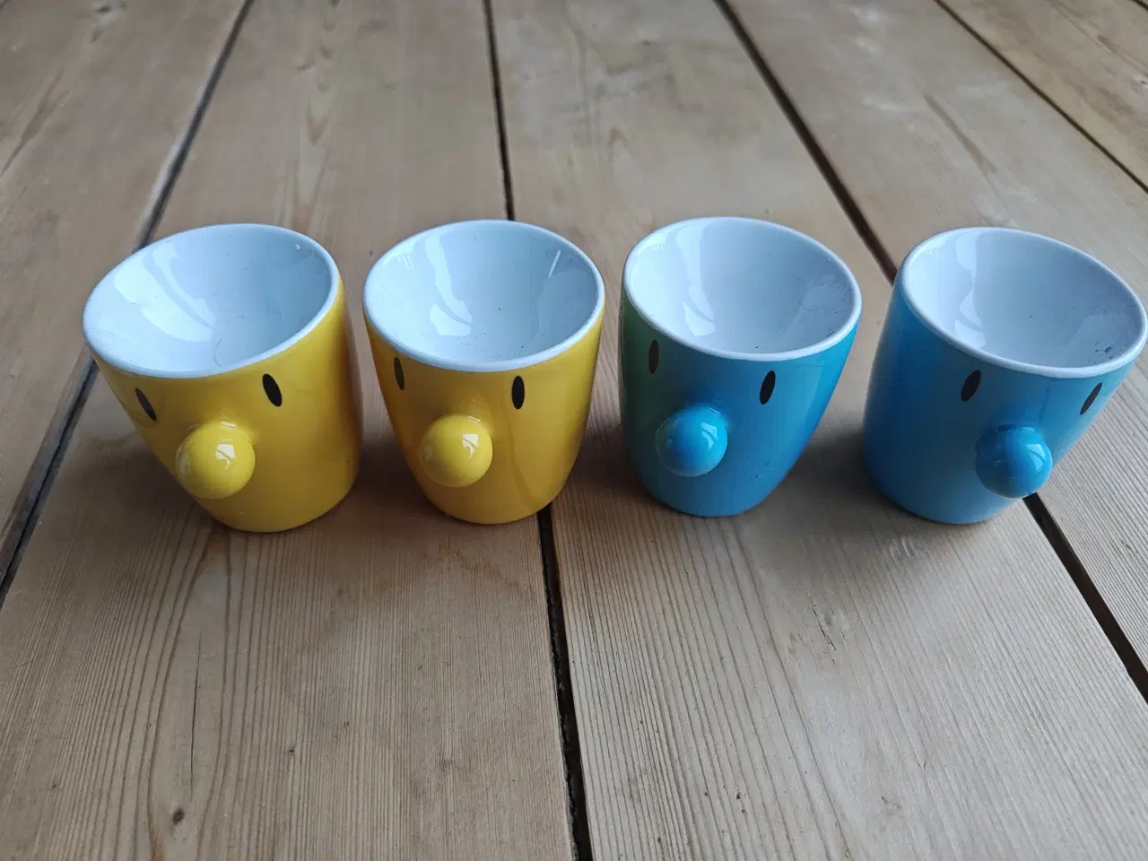 Billede 1 - 4 stk Hoptimist æggebægere 75Kr