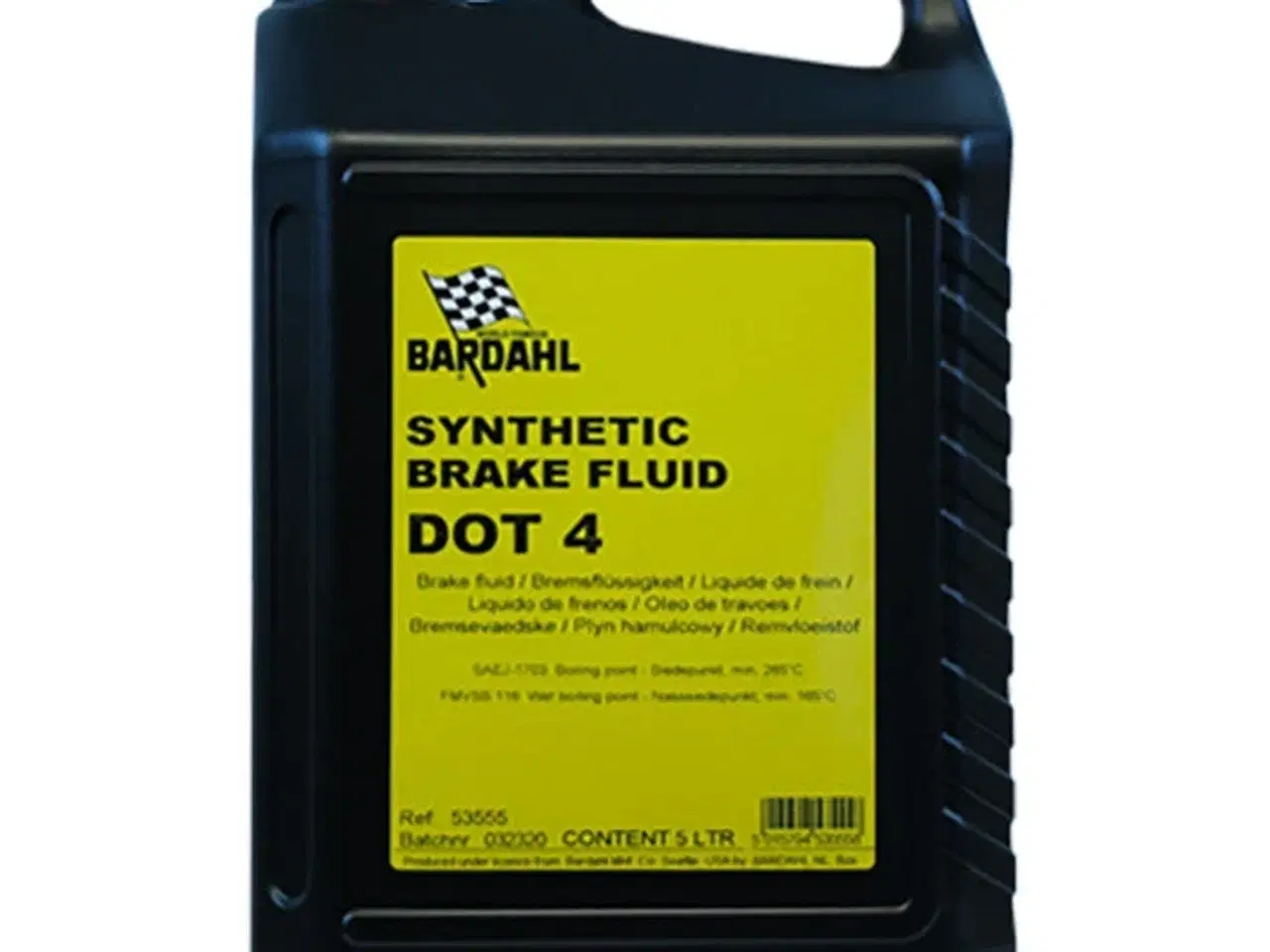 Billede 1 - Bardahl 5 Ltr. DOT4 Bremsevæske Synt.