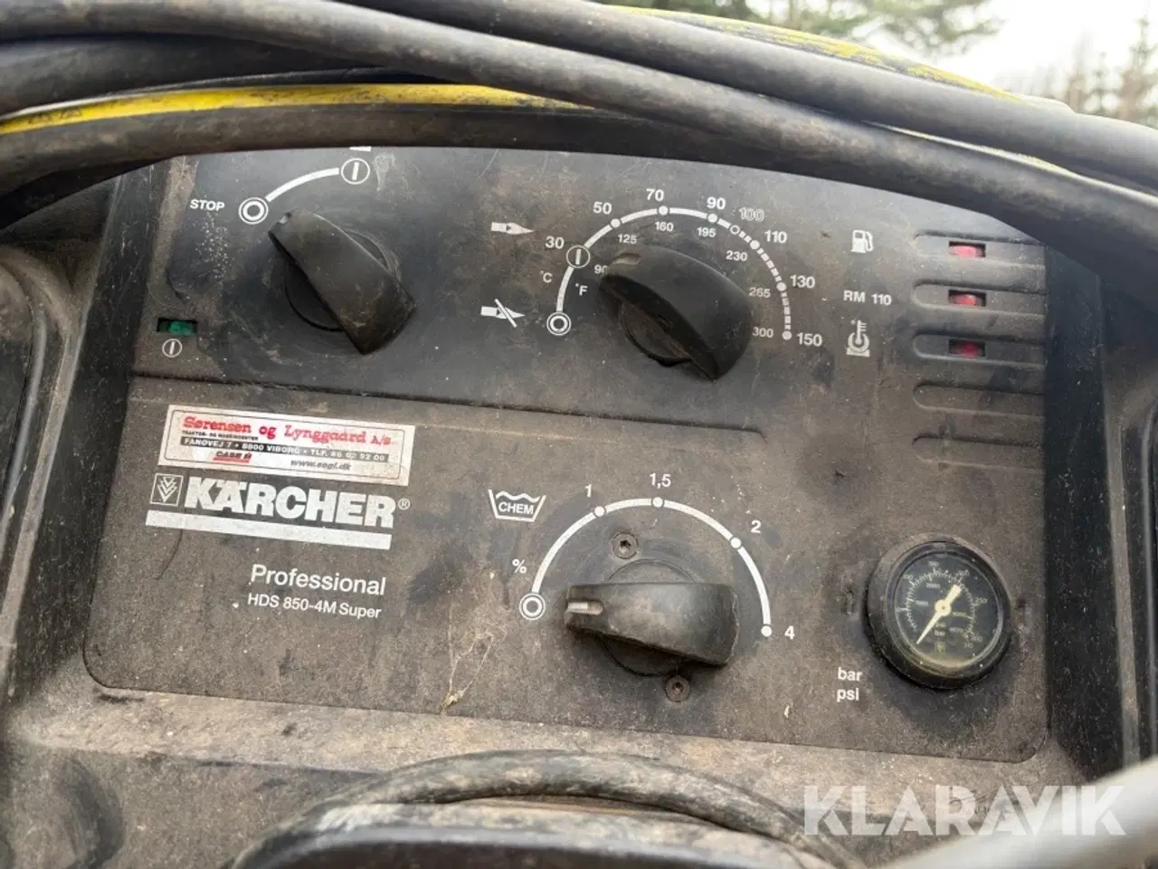 Billede 8 - Hedvandsrenser Kärcher HDS 850-4M Super